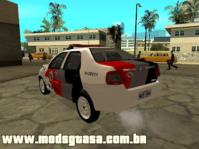 FIAT Siena HLX PMESP para GTA San Andreas